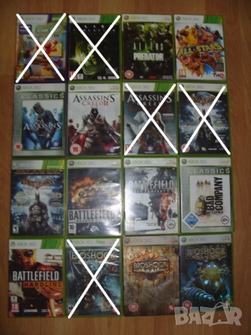 Игри и аксесоари за Xbox 360 Част 4 - 25лв за брой