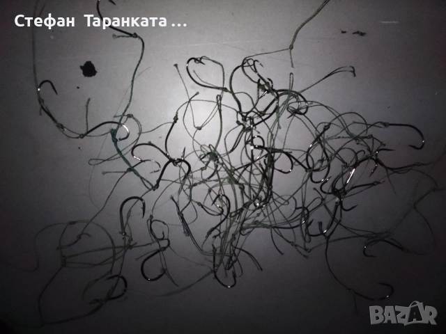 вързани куки със 4 нишково плетено влакно , снимка 4 - Такъми - 51586649