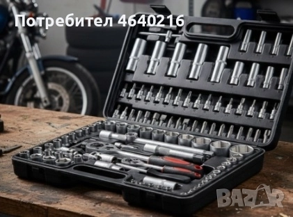 Куфар с инструменти 108 части - Гедоре, снимка 2 - Куфари с инструменти - 52683669