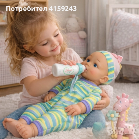 Кукла бебе My Sweet Love с 10 звука и аксесоари – идеален подарък за малки грижещи се сърца, снимка 3 - Кукли - 52828765