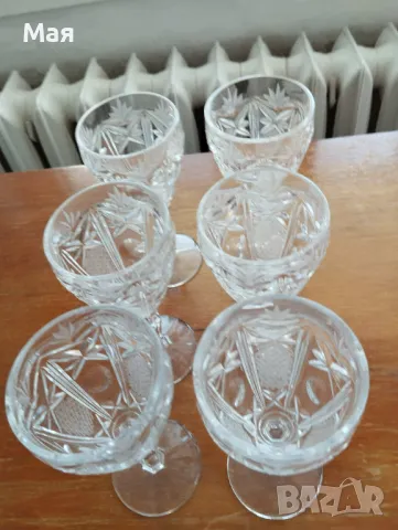 Кристални чаши за вино, снимка 18 - Чаши - 50370400