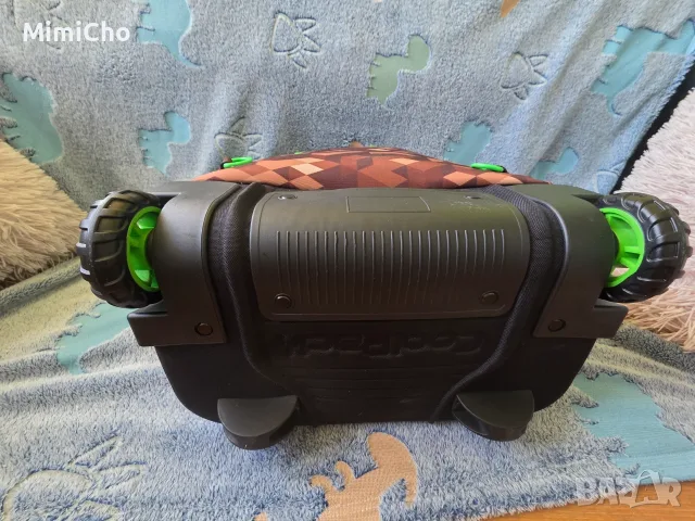 Ученическа раница олекотена Майнкрафт на колелца и за гръб, снимка 13 - Раници - 55998000