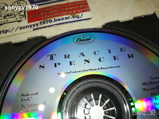 TRACIE SPENCER CD MADE IN UK 0703240834, снимка 4 - CD дискове - 44647928