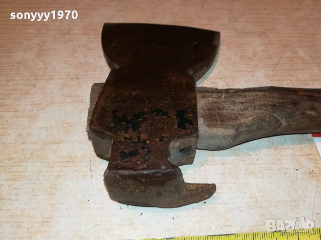 ПОРЪЧАНА-топор-немска брадва маркирана 1009211150, снимка 5 - Антикварни и старинни предмети - 34087853