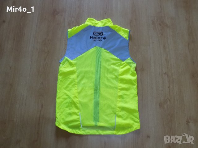 вело джърси kalenji тениска шосе колоездене туризъм мъжко оригинал M, снимка 2 - Спортни дрехи, екипи - 41943260