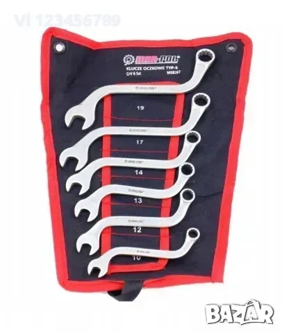 Ключове Звездогаечни S-Образни 10-19 Мм К-Т 6бр Mar Pol