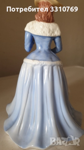 Красиви порцеланови статуетки на дами. , снимка 5 - Статуетки - 52821083