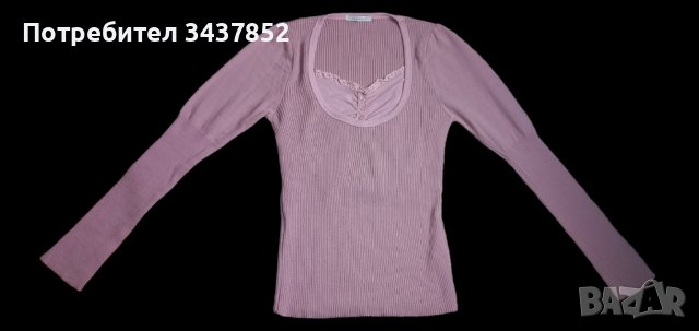 Дамска розова блуза/пуловер