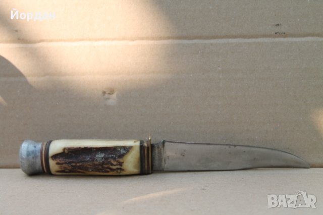 Немски ловен нож ''Omega Solingen'', снимка 1 - Антикварни и старинни предмети - 41532293