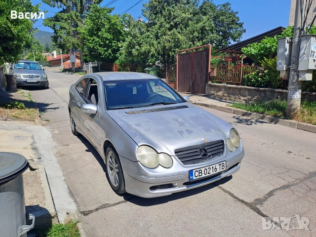 Мерцедес С 200 Kompressor sport coupe, снимка 14 - Автомобили и джипове - 53611329