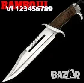 Рамбо 111 - Първа кръв -280х420, снимка 3 - Ножове - 50676850