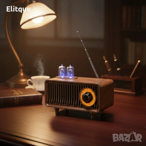 Bluetooth радио колонка AS19 - ретро стил и дизайн, снимка 2 - Други стоки за дома - 53441292