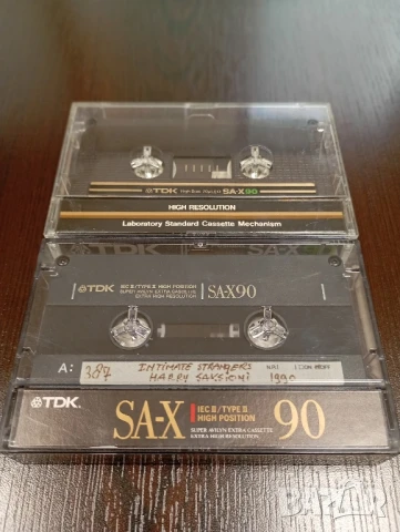 Лот 12 бр Хромни аудио касети Maxell XLII S 90 / S60 TDK SA-X90 tdk sax90 tdk sa-x 90, снимка 5 - Аудио касети - 50442100