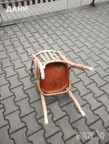 два стари дървени виенски стола , снимка 11 - Антикварни и старинни предмети - 52970273