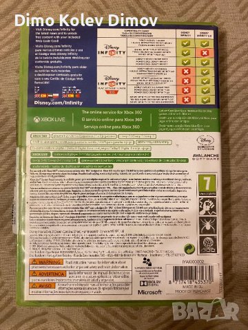 Disney Infinity Xbox 360, снимка 2 - Игри за Xbox - 44353902