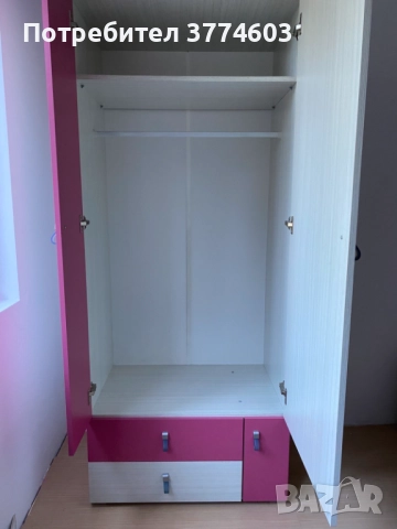 Продавам мебели за детска стая за момиче, снимка 2 - Мебели за детската стая - 51737528