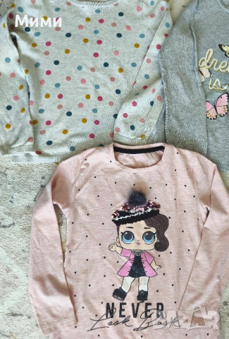 Детски лот блузки за момиченце!, снимка 2 - Детски Блузи и туники - 51904078