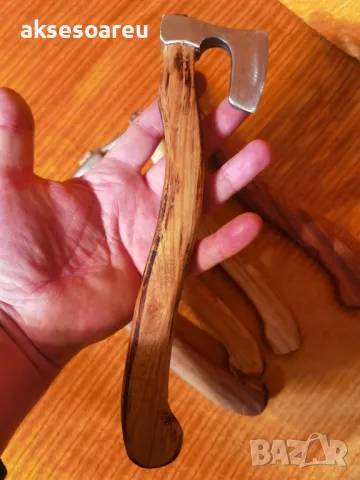  Много красива сувенирна малка брадва за подарък на близък човек за декорация на дома и двора секира, снимка 8 - Декорация за дома - 50421528