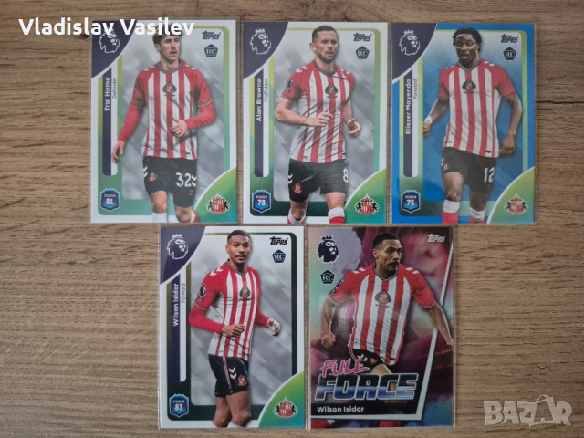 Topps Premier League 25/26 - базови, инсърти и паралели на отборите, снимка 4 - Колекции - 53637066