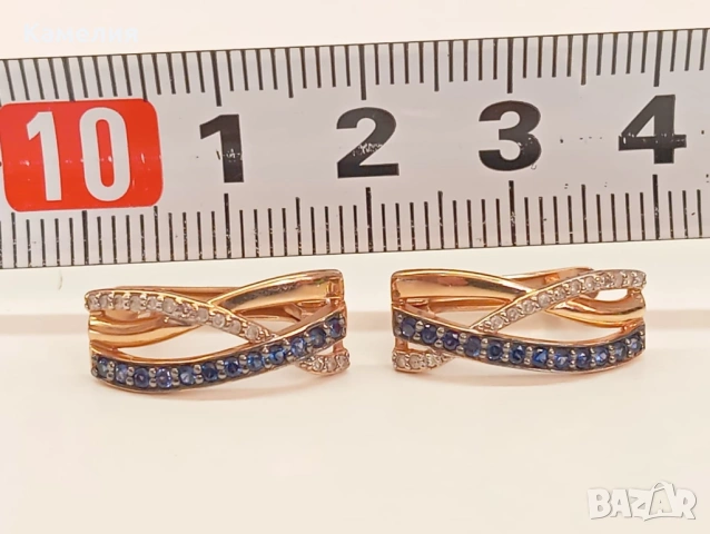 Руско злато , снимка 3 - Обеци - 53140129