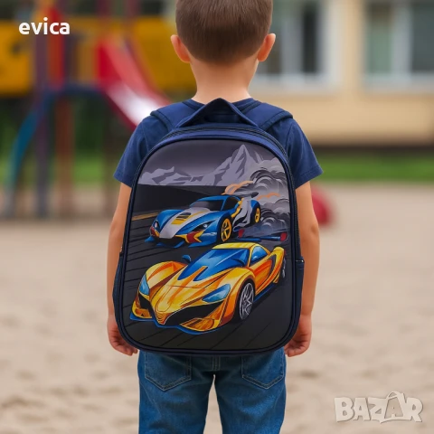 Детски ранички с цветни герои – стил и удобство за училище и игри, снимка 2 - Раници - 51354244