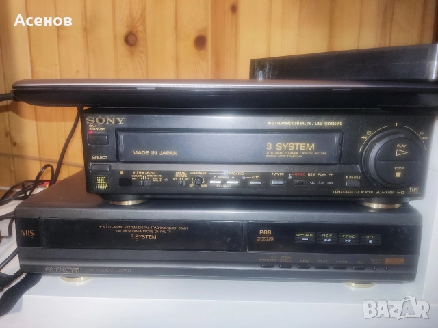 Продавам видеокасетофони., снимка 2 - Плейъри, домашно кино, прожектори - 52888432