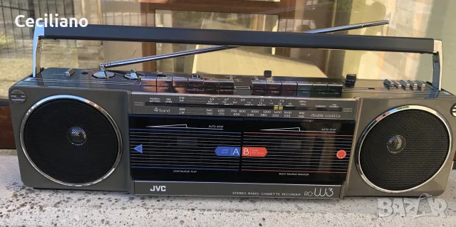 Рядък радиокасетофон JVC RC-W3LE , снимка 11 - Радиокасетофони, транзистори - 55807800