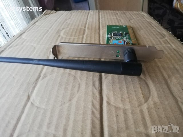 Wireless-G PCI Adapter Repotec RP-WP1400B, снимка 2 - Мрежови адаптери - 41706093