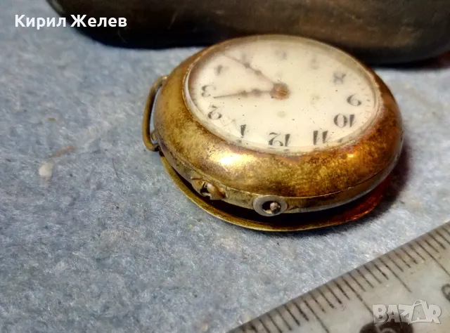Старинен ШВЕЙЦАРСКИ ПОЗЛАТЕН ДЖОБЕН ЧАСОВНИК РЕТРО ОРНАМЕНТИКА КОЛЕКЦИОНЕРСКИ РЯДЪК МОДЕЛ 32415, снимка 6 - Антикварни и старинни предмети - 48289538