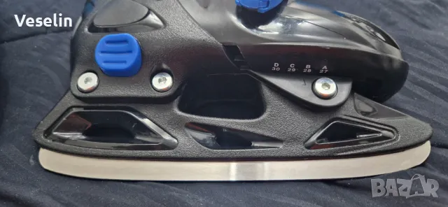 детски кънки за лед регулируеми 27-30 два чифта, снимка 5 - Ролери, кънки - 48497393