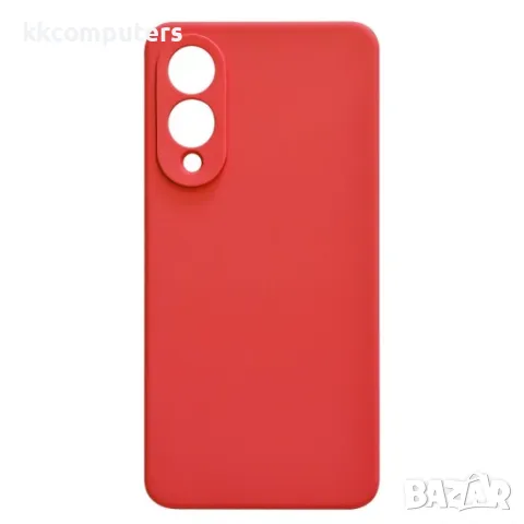Силиконов кейс bSmart Silicone Soft Cover, За Samsung Galaxy S25 Edge, Червен, снимка 2 - Калъфи, кейсове - 50346216