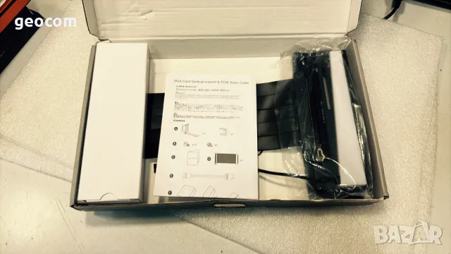 EZDIY-FAB комплект за вертикален монтаж на видео карта (Нов) , снимка 3 - Кабели и адаптери - 49445043