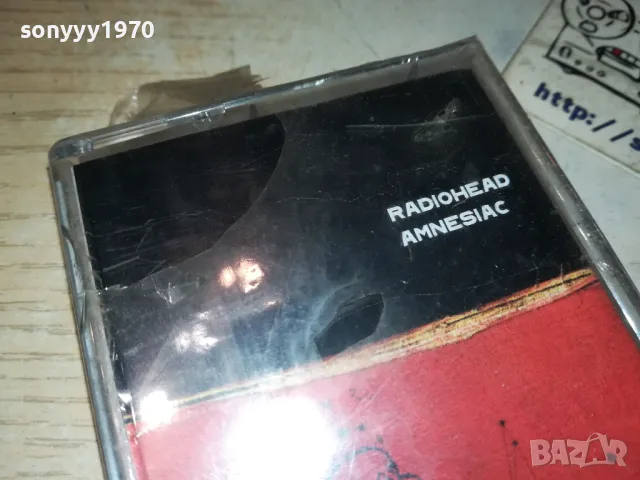 RADIOHEAD AMNESIAC-ORIGINAL TAPE 1311241212, снимка 4 - Аудио касети - 47951919