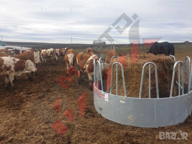 Кръгла пасищна хранилка за крави или коне PH-12S, снимка 10 - За селскостопански - 34653833