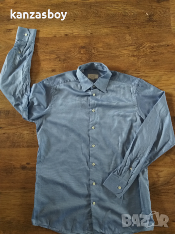 Eton - страхотна мъжка риза КАТО НОВА, снимка 5 - Ризи - 44810096