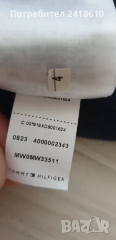 Tommy Hilfiger Cotton Knit Mens Size S  ОРИГИНАЛ! Мъжки Памучен Пуловер!, снимка 10 - Пуловери - 49336807