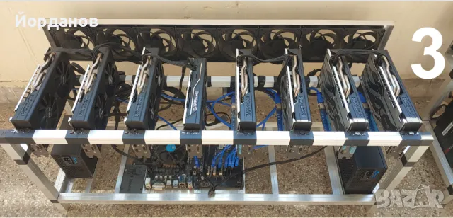 ПРОМО!!! 3бр rig Sapphire Nitro RX580 8GB - уникална изработка и охлаждане, снимка 5 - Видеокарти - 49380468