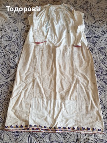 Автентична риза от народна носия тип хърцойска., снимка 5 - Антикварни и старинни предмети - 41342578