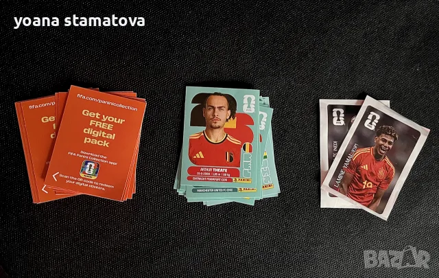 Panini стикери за албума на световното 2026