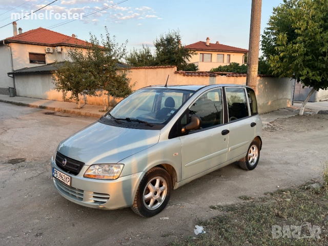 Fiat Multipla Бензин и фабричен метан, снимка 3 - Автомобили и джипове - 53712795