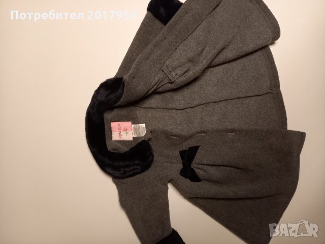 Елегантно детско палто 12  месеца, снимка 5 - Бебешки якета и елеци - 30150134