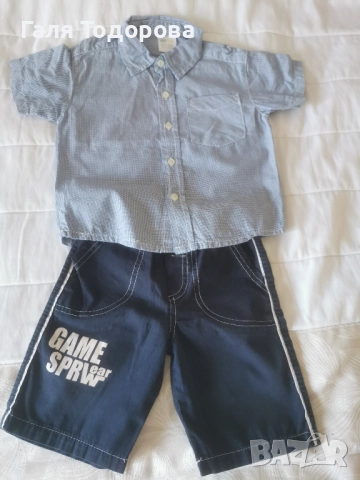 Комплекти летни дрешки до 2г за момче, снимка 8 - Комплекти за бебе - 51441378