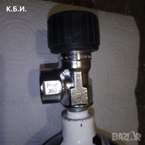 Бутилка за високо налягане на 200 атмосфери работното налягане - 4 литра + зарядна станция ., снимка 7 - Въздушно оръжие - 53774332