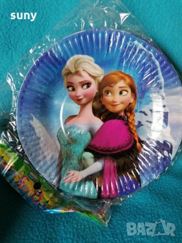 Парти чинийки Frozen