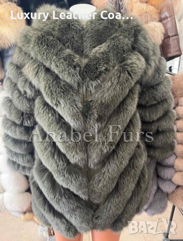 Дамски палта от естествен косъм и естествена кожа, снимка 6 - Палта, манта - 41733225