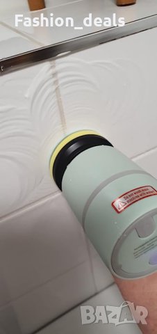 Нова Електрическа Безжична четка за почистване с 2 сменяеми глави, снимка 2 - Други стоки за дома - 41447195