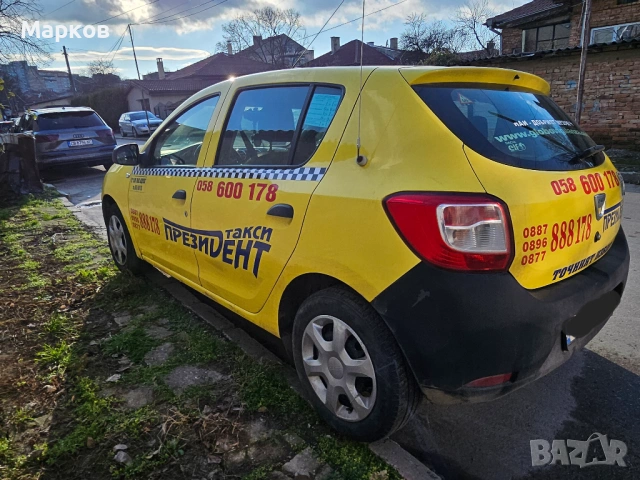 Dacia Sandero 1.2 - Taxi - Газ, снимка 5 - Автомобили и джипове - 52978527