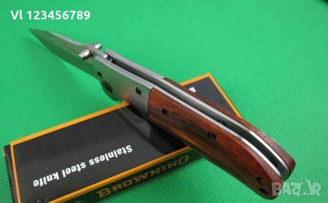 Сгъваем нож Browning DA51( полу автоматичен) 90х205, снимка 3 - Ножове - 34543699