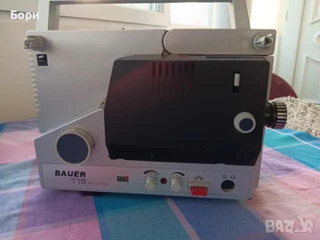Прожекционен апарат 8мм филм/лента BAUER T16 sound, снимка 9 - Плейъри, домашно кино, прожектори - 48655530