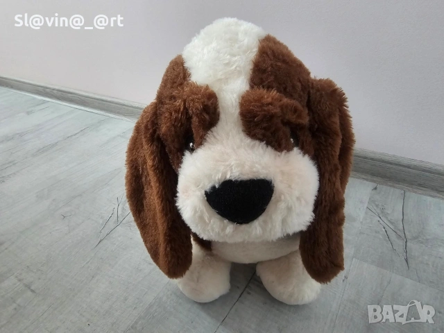 Голямо плюшено куче, снимка 2 - Плюшени играчки - 53430371